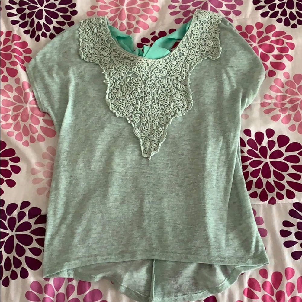 Maurice’s Teal Shirt
